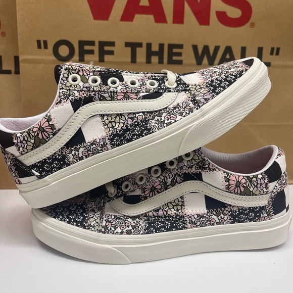 Vans Other - Vans Men’s Old Skool (Patchwork Firl) Marshmallow Sneakers
VN0A38G19FY